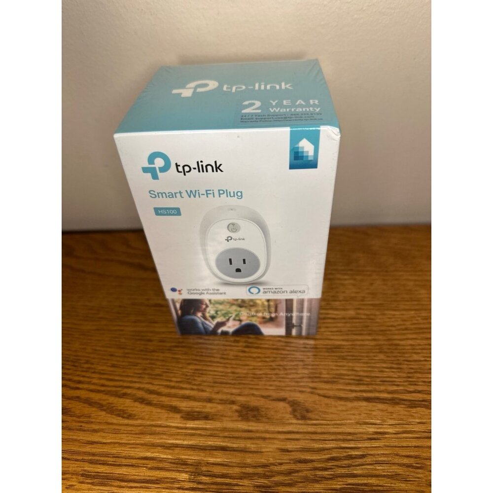 NEW/SEALED! TP-LINK SMART WI-FI PLUG , WORKS WITH GOOGLE ASST & ALEXA